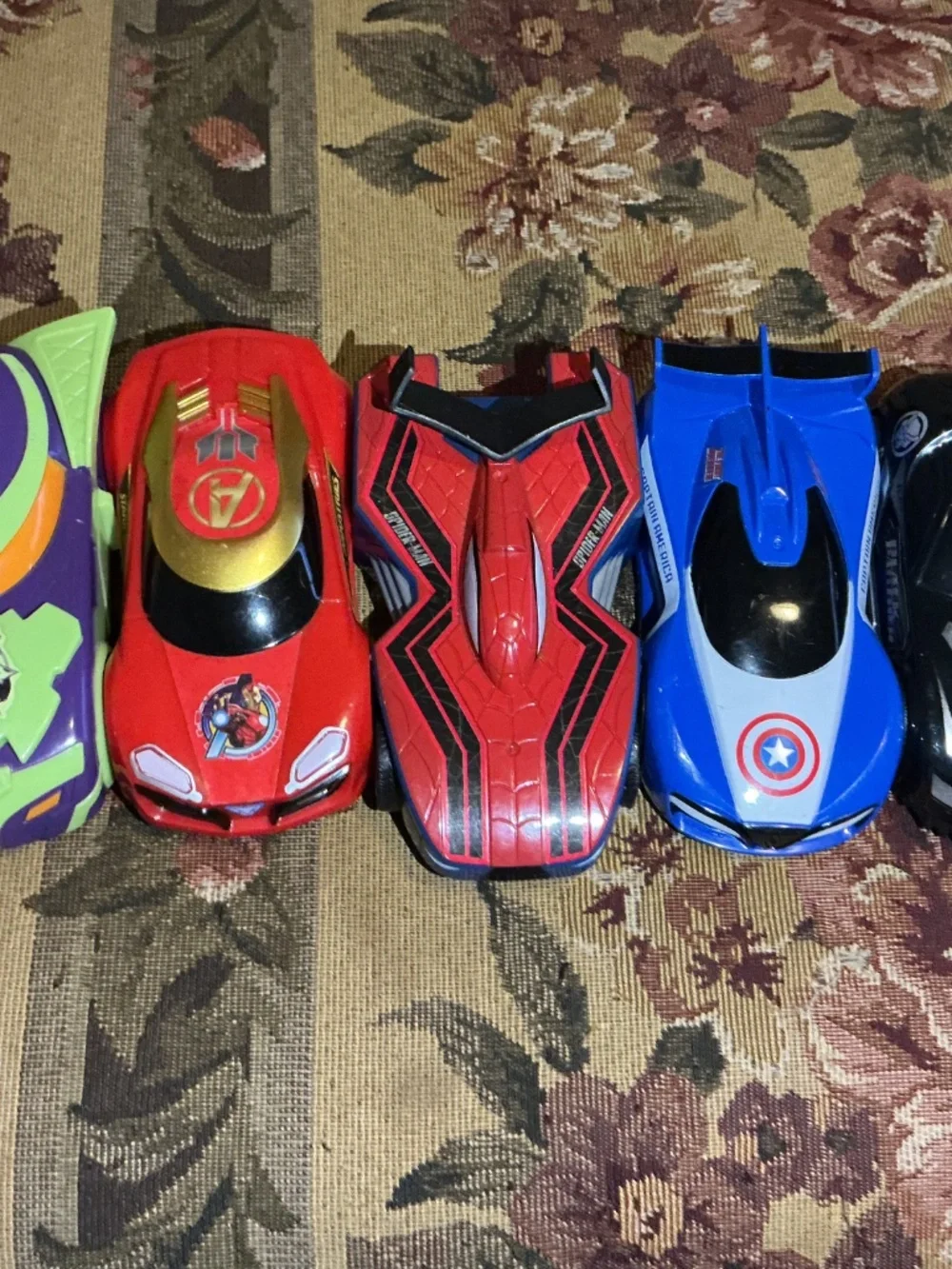 Marvel cars lot